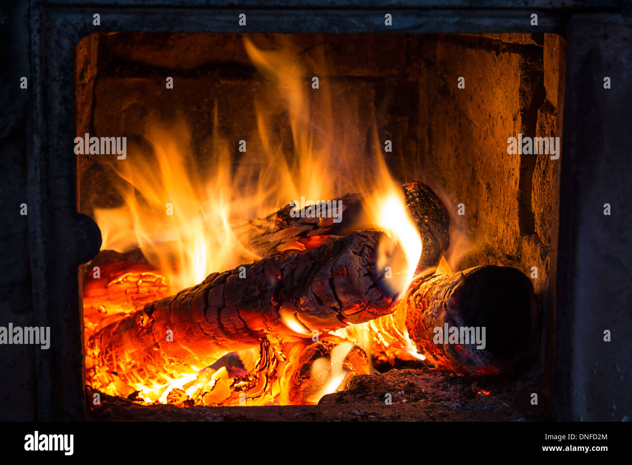 Abstract fire background fireplace hi-res stock photography and images ...