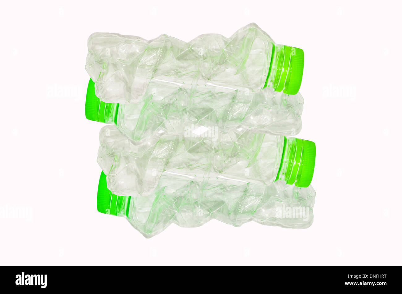 recycling or stack of green plastic bottles Stock Photo Alamy