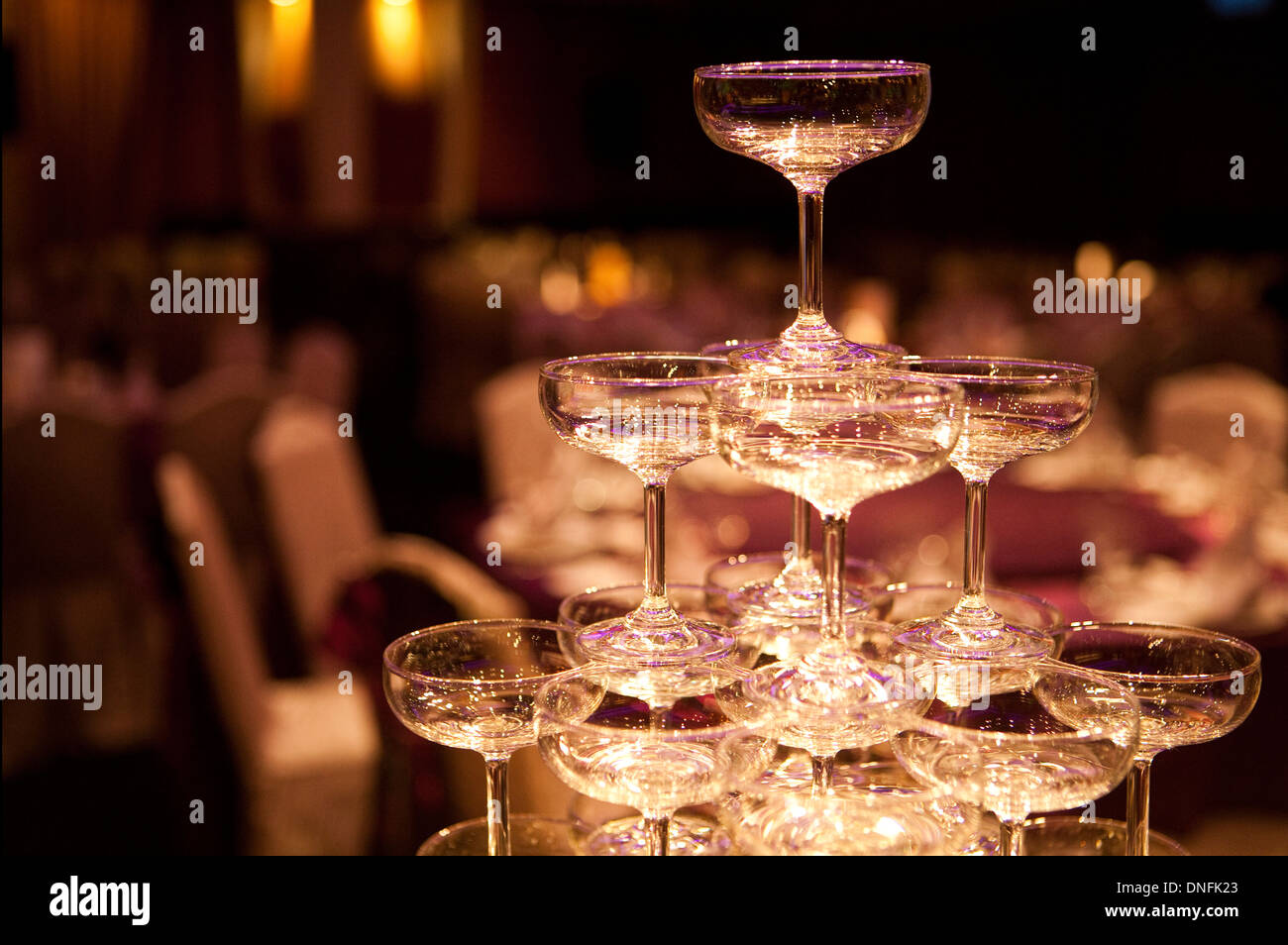 Champagne fountain hi-res stock photography and images - Alamy