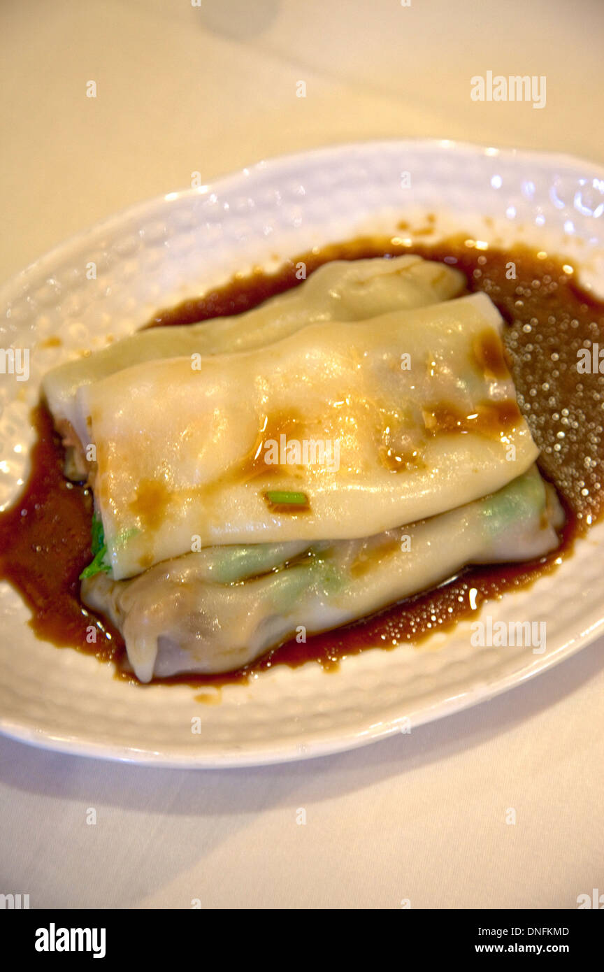 Asia, Hong Kong, Noodle Sausage Stock Photo - Alamy