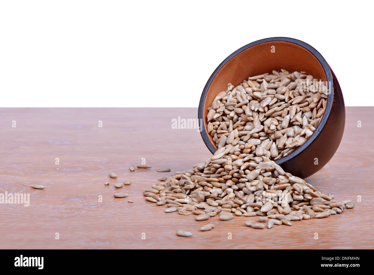 Fresh Sunflower seeds peeled Stock Photo Alamy