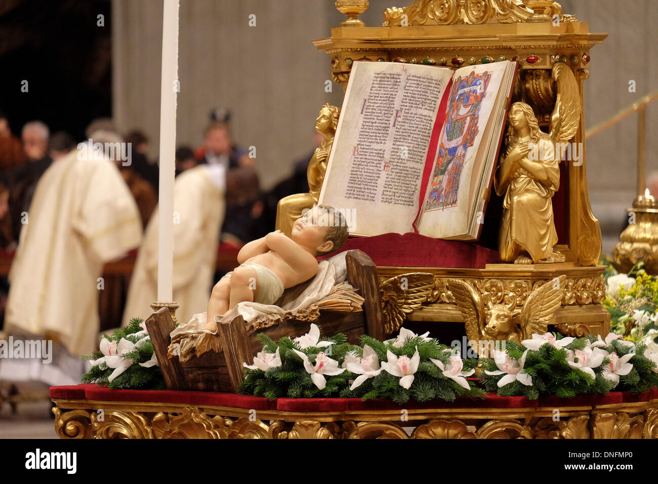 christmas rome mass stock photos christmas rome mass stock images papal christmas mass