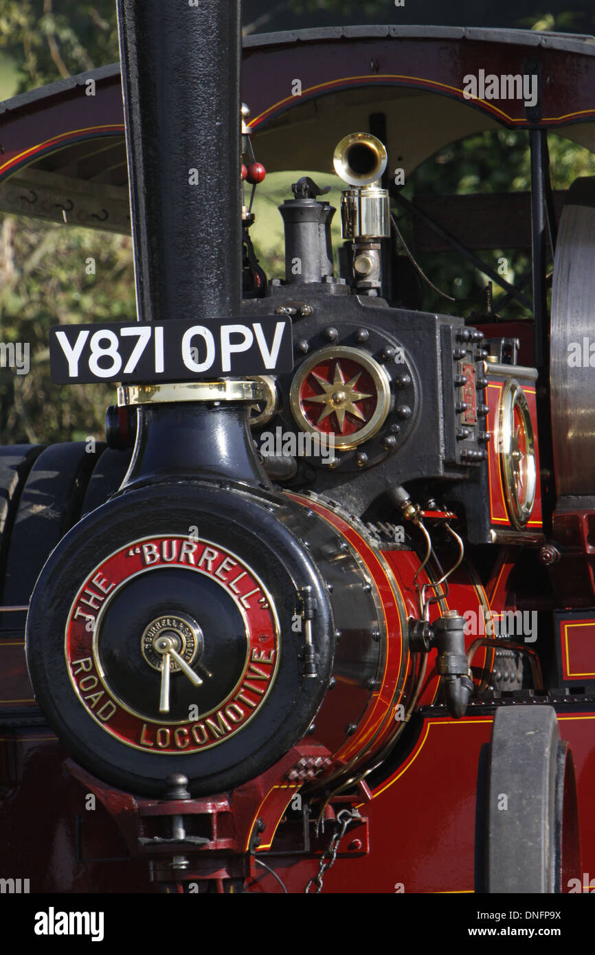 vintage traction engine Stock Photo Alamy