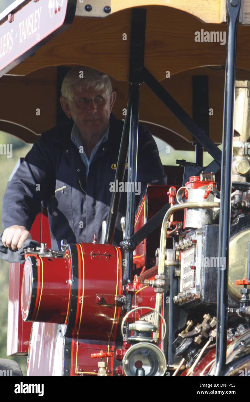 vintage traction engine Stock Photo Alamy