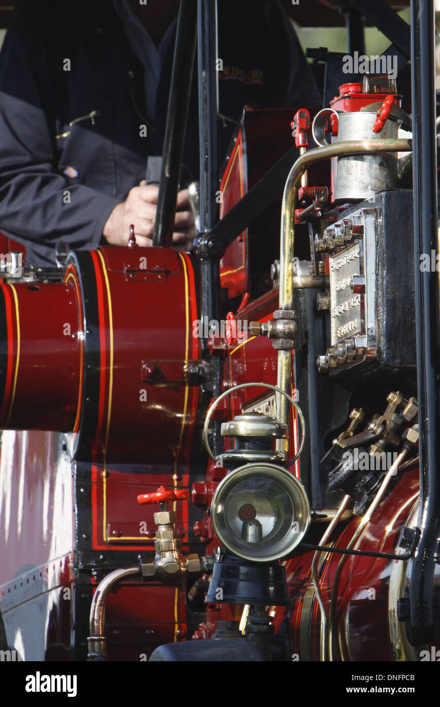 vintage traction engine Stock Photo Alamy
