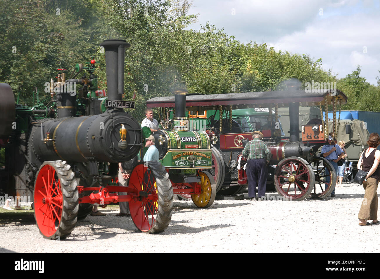 vintage traction engine Stock Photo Alamy
