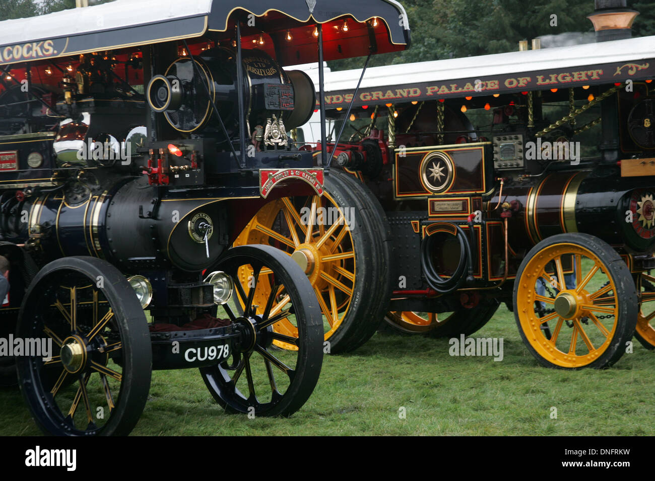 vintage traction engine Stock Photo Alamy