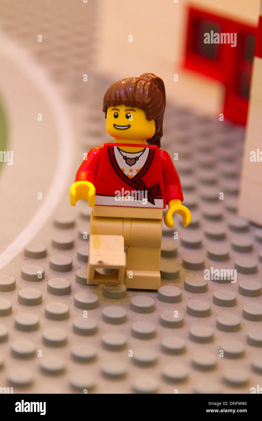 Lego figure Stock Photo