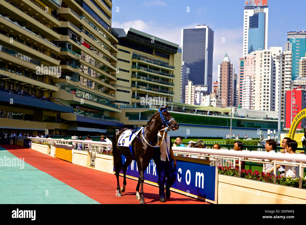 Happy Valley Racecourse, Hong Kong , China Stock Photo
