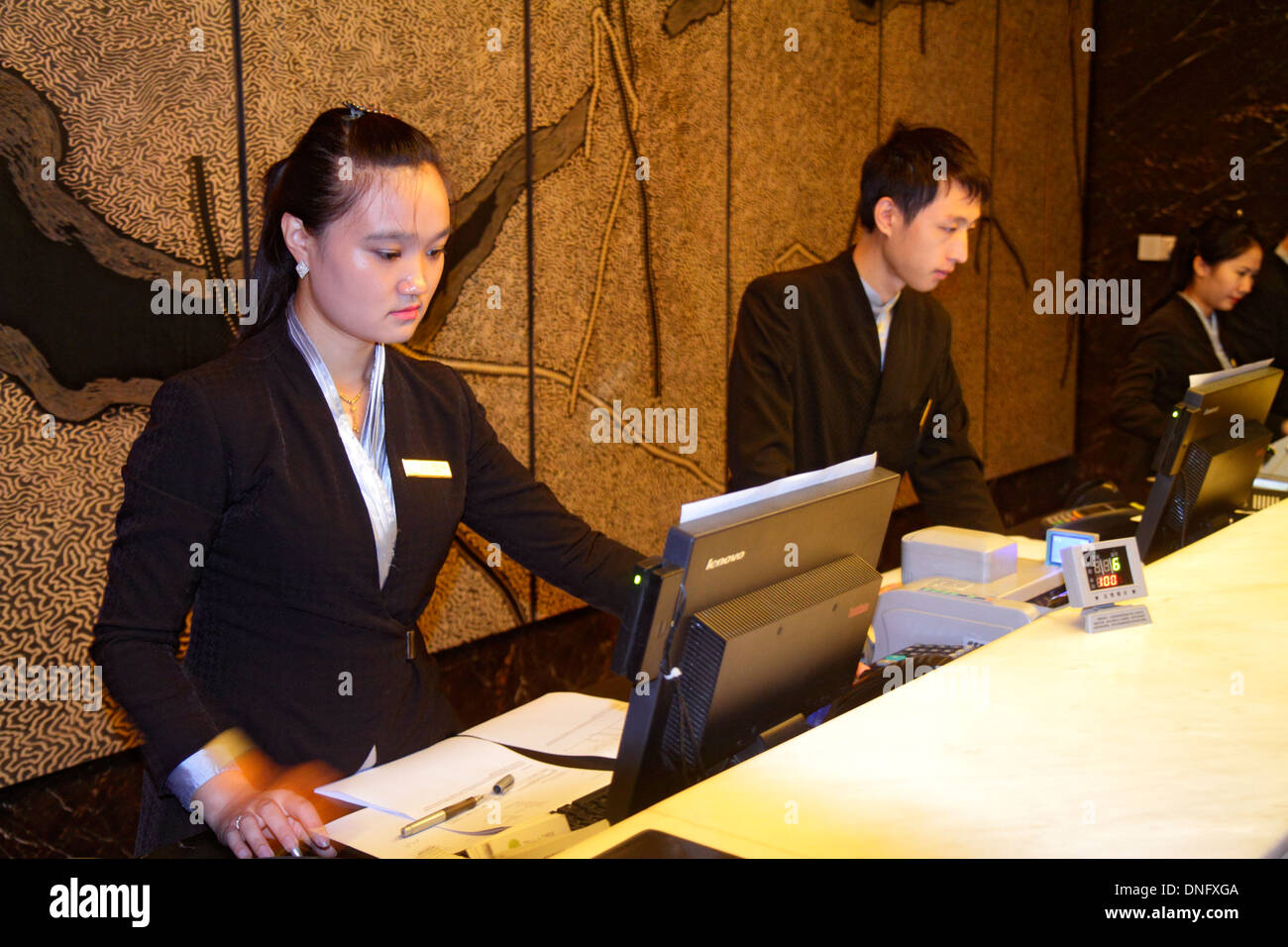 Hilton Hotel Lobby Reception Stock Photos Hilton Hotel Lobby