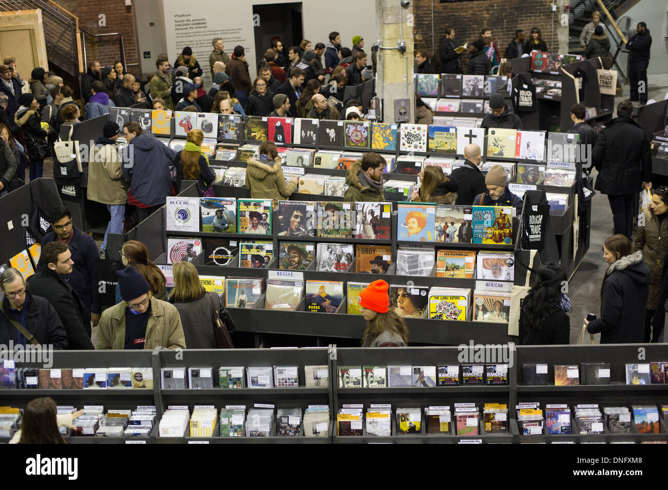 The newly opened Rough Trade NYC record store in the Williamsburg