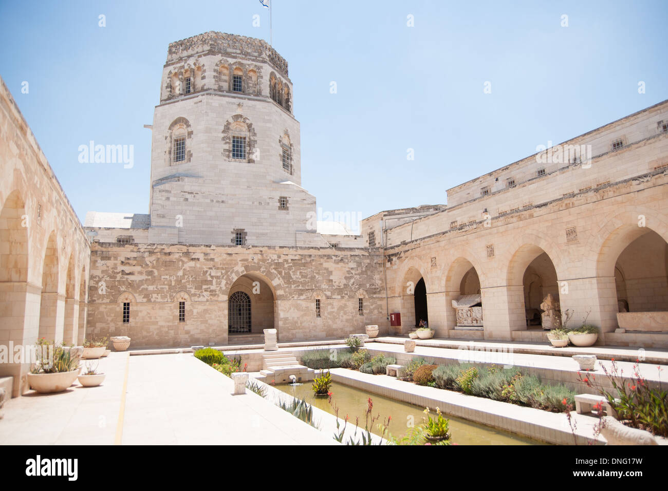 Best britanian colonial architecture in Palestine Stock Photo