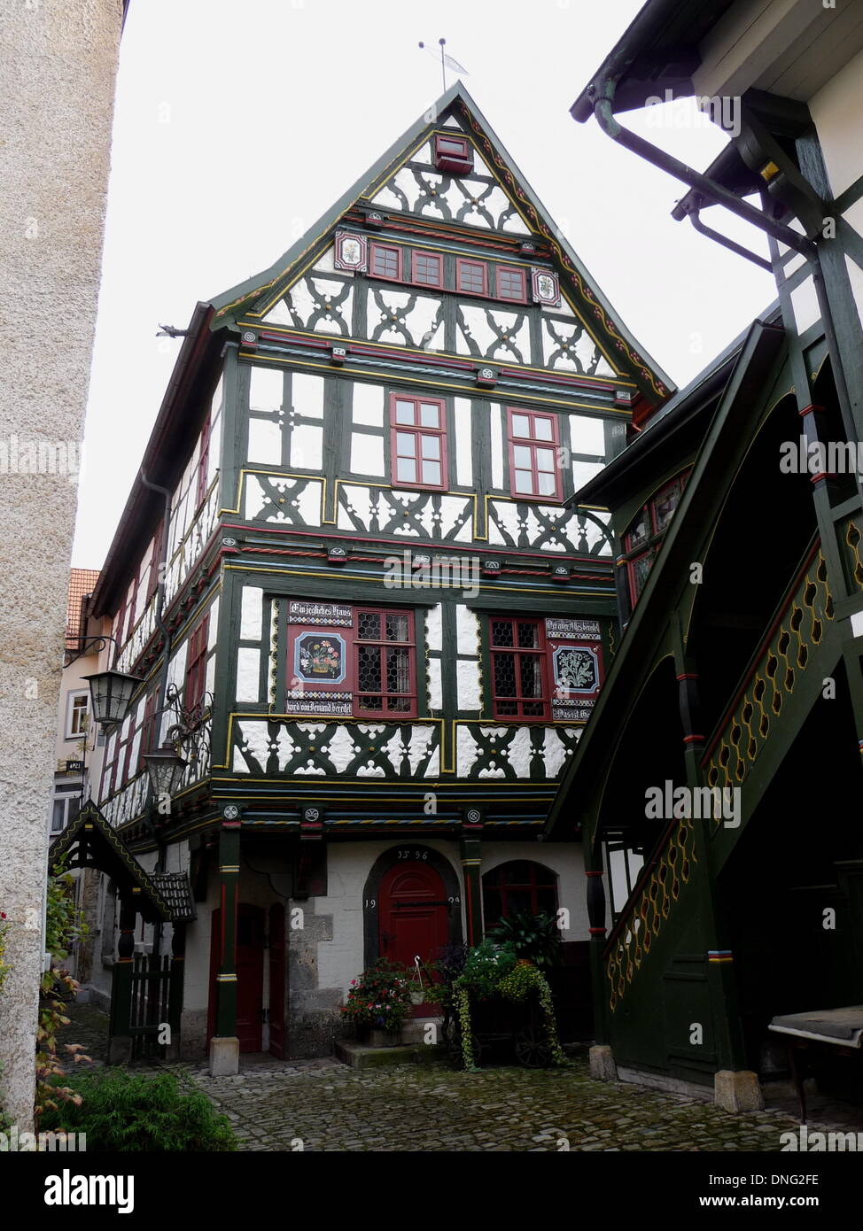 Meiningen Thuringia In Germany 8th Nov 2013 The Buechnersche