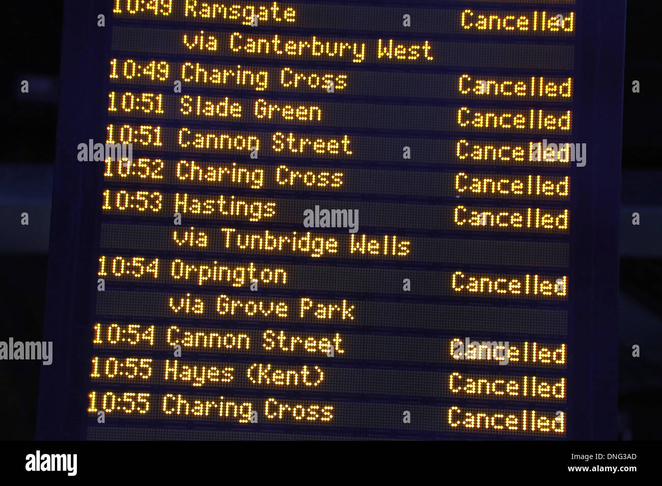 Cancelled train hires stock photography and images Alamy