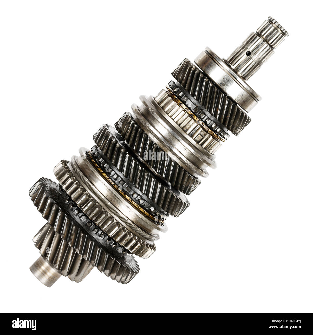 Gearbox used mainshaft Stock Photo Alamy