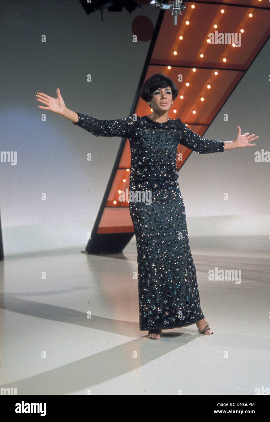 SHIRLEY BASSEY Welsh singer about 1972. Stock Photo