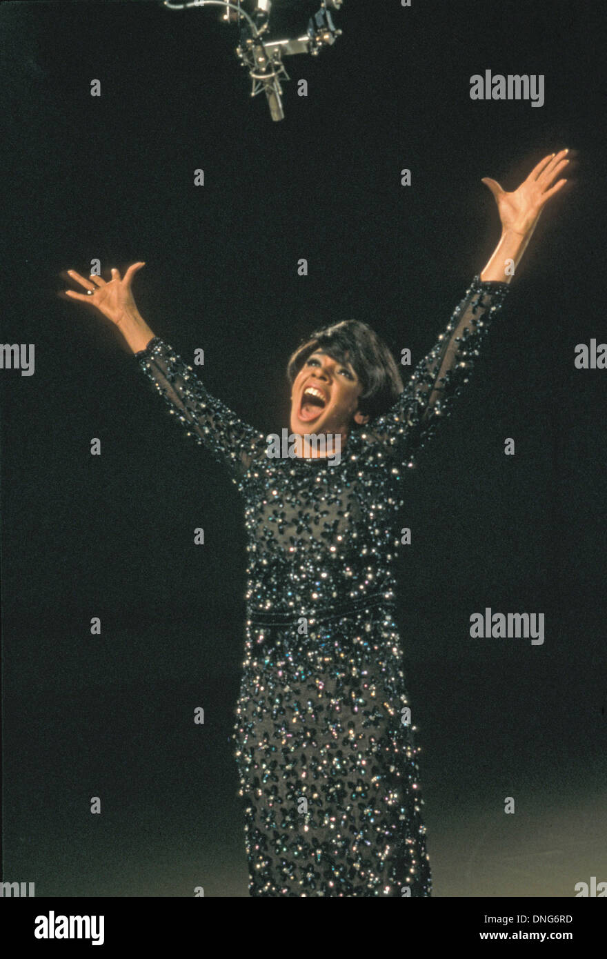 SHIRLEY BASSEY Welsh singer about 1972. Stock Photo