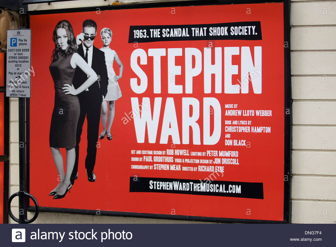 Billboard Advertising The Theater Production Of The Scandal That