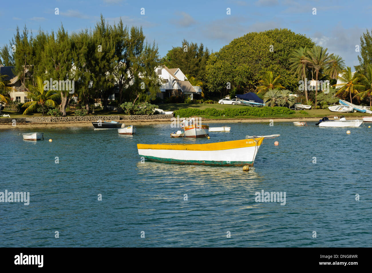 Fishing boat mauritius hi-res stock photography and images - Alamy