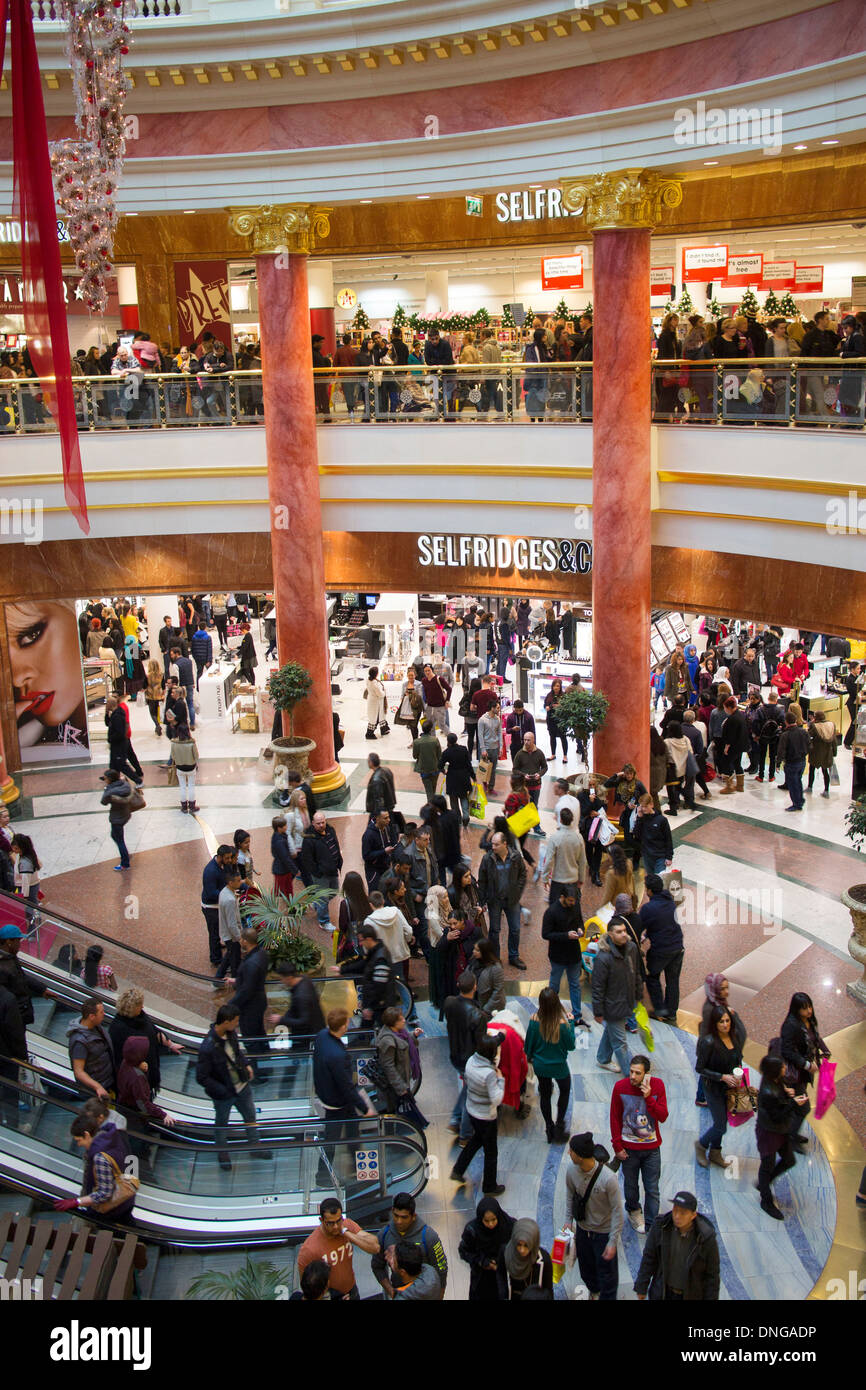 Selfridges Inside the Intu Trafford Centre indoor shopping complex in Dumplington, Greater Manchester, England Stock Photo