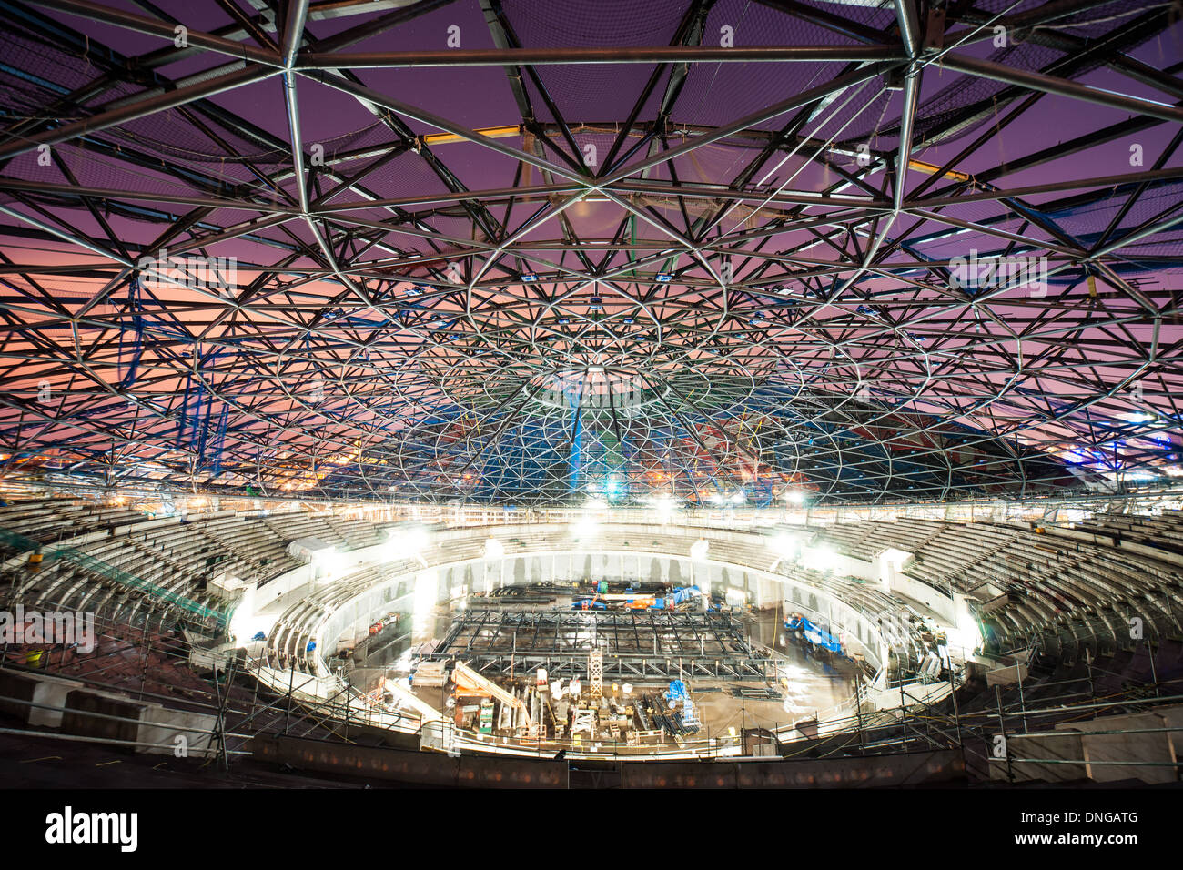 The Hydro in Glasgow under construction Stock Photo - Alamy