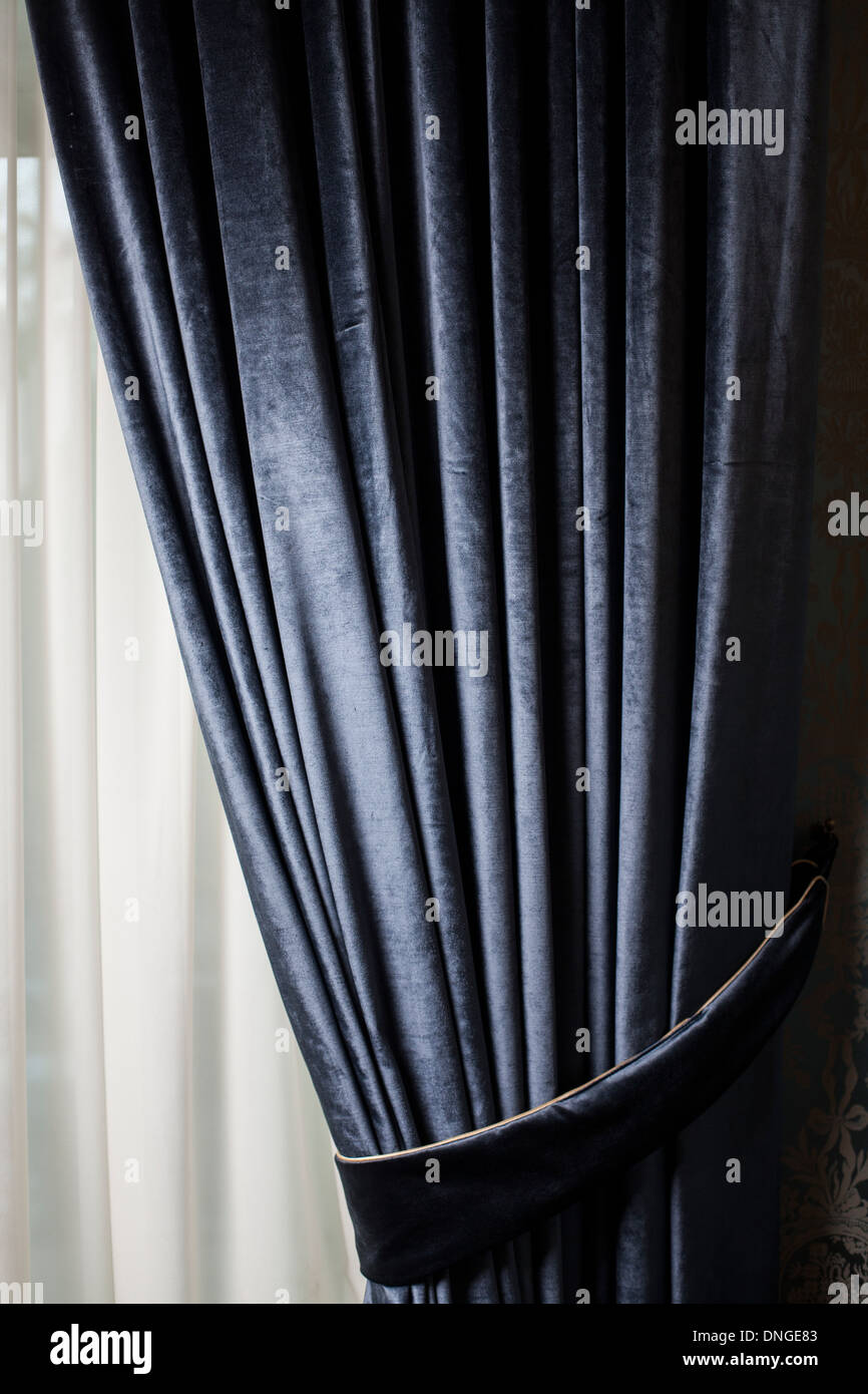 Luxury Window Drapes Stock Photos Luxury Window Drapes Stock