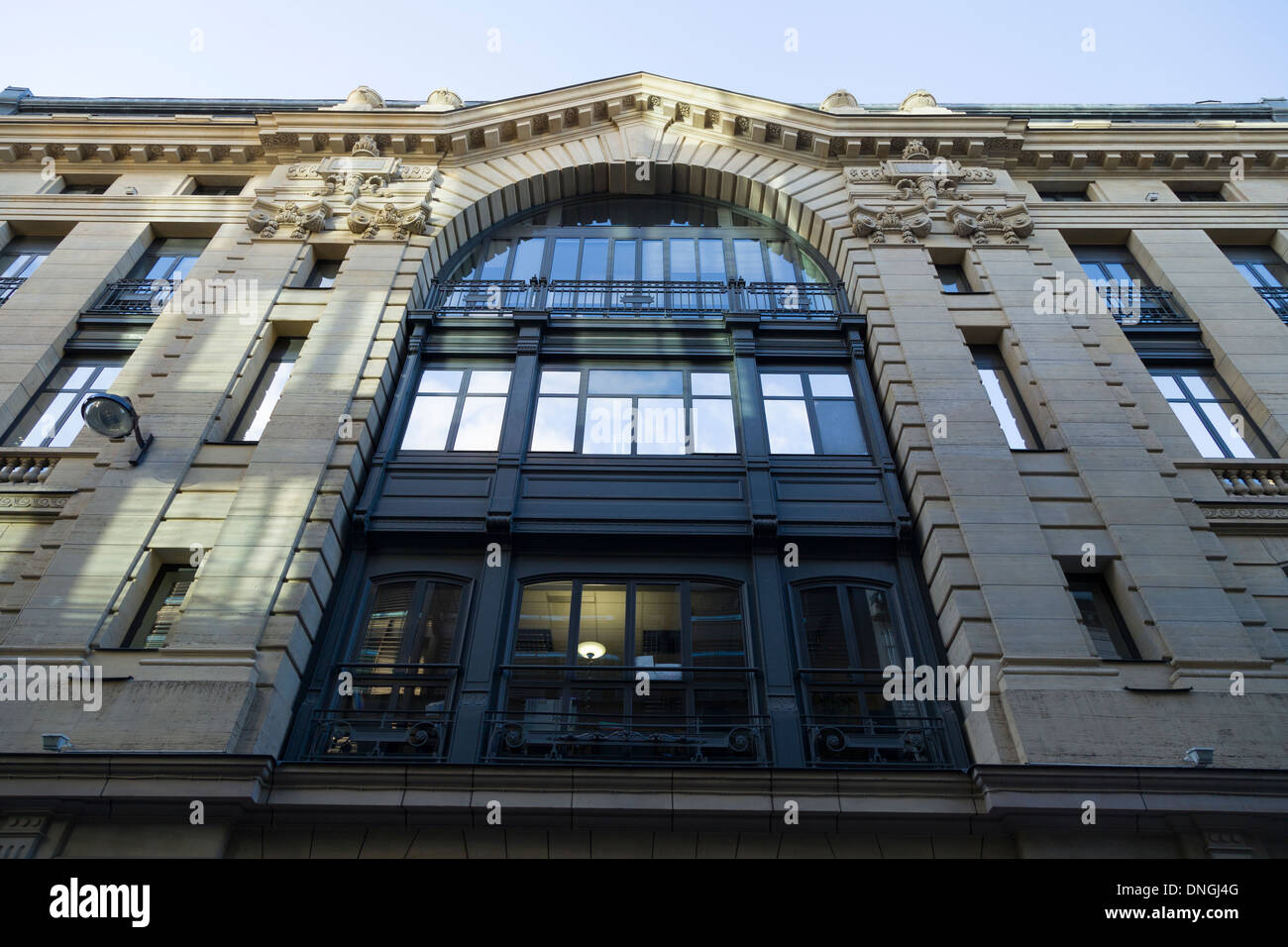 Civil Engineers' Guild Building, 19 Rue Blanche, Paris, France Stock Photo