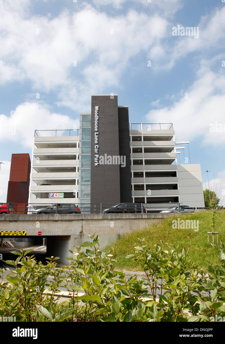 Woodhouse Lane Multi Storey Car Park, Leeds Stock Photo Alamy