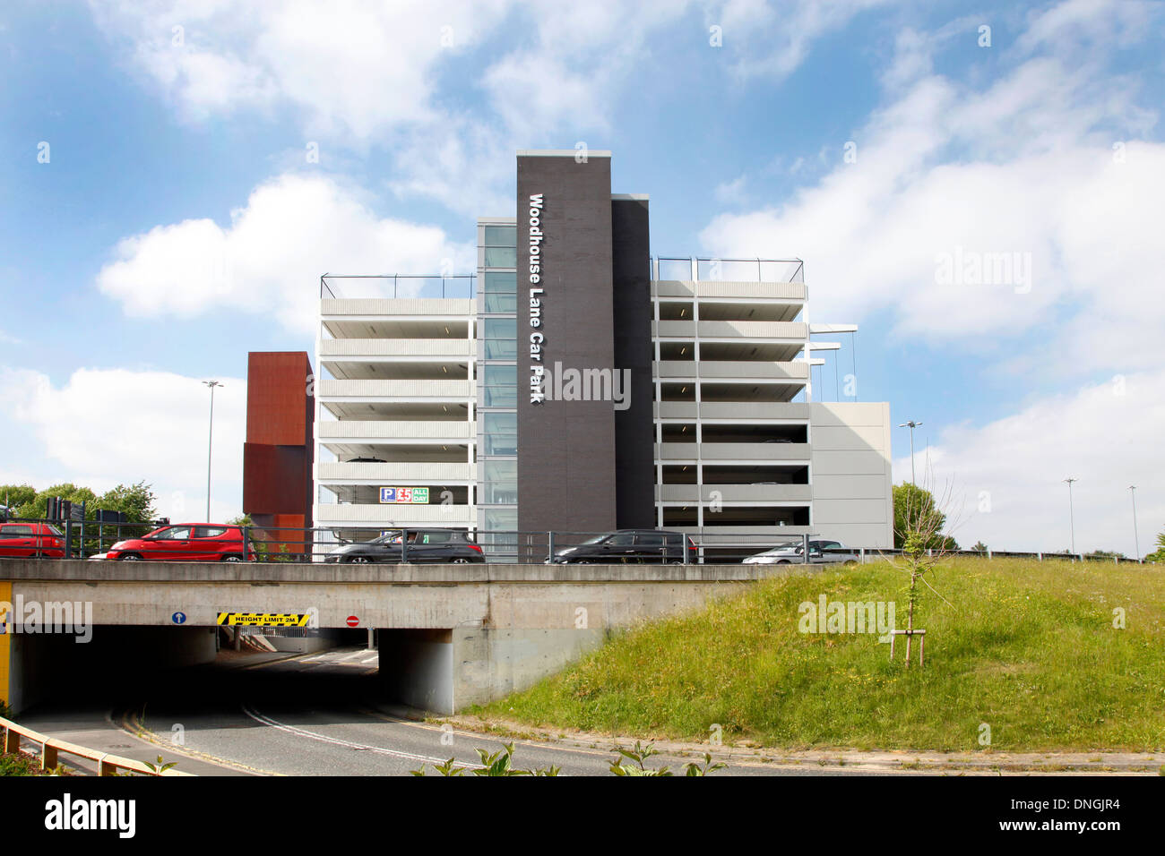 Woodhouse Lane Multi Storey Car Park, Leeds Stock Photo Alamy
