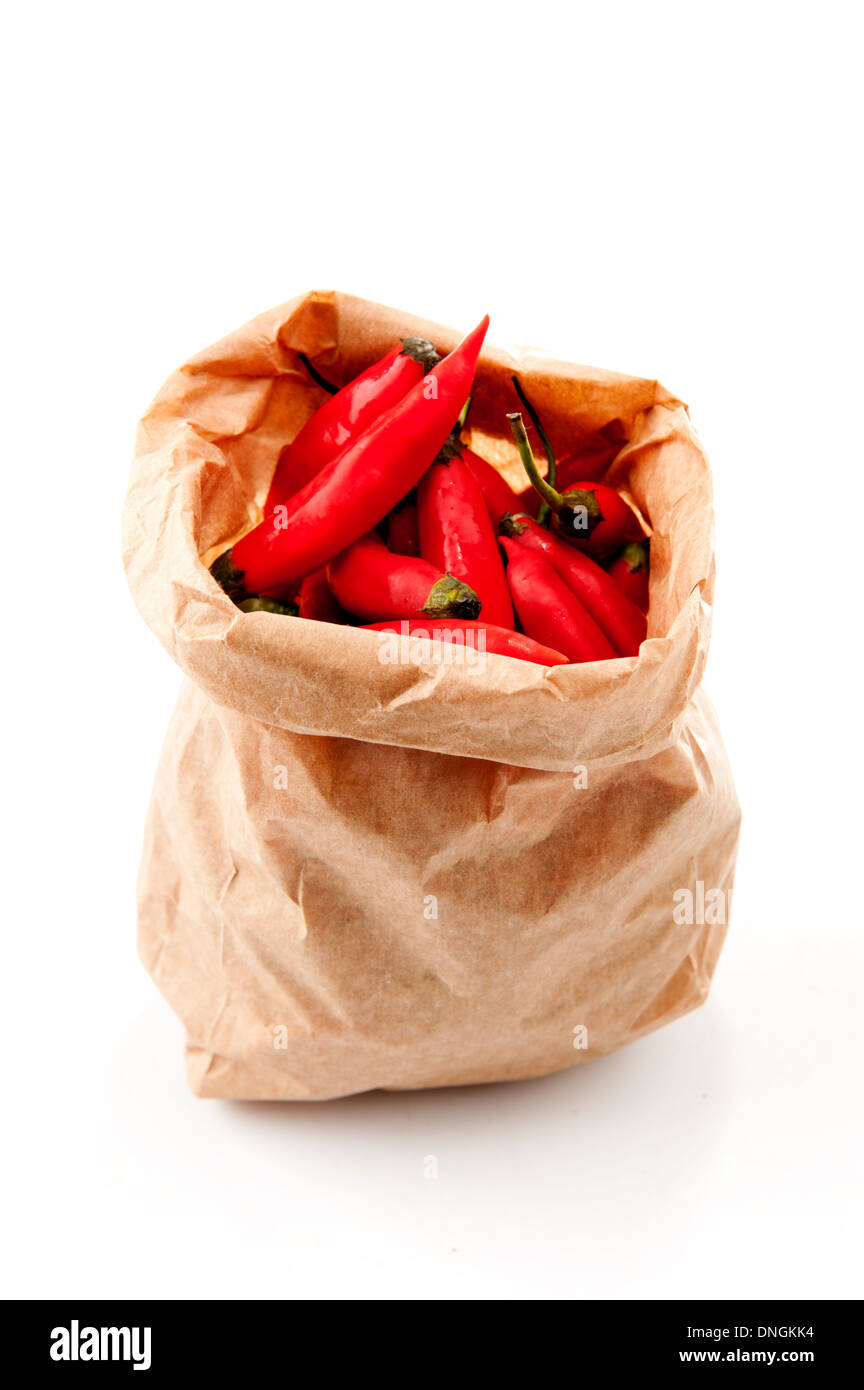 Red organic chilli pepper Stock Photo - Alamy