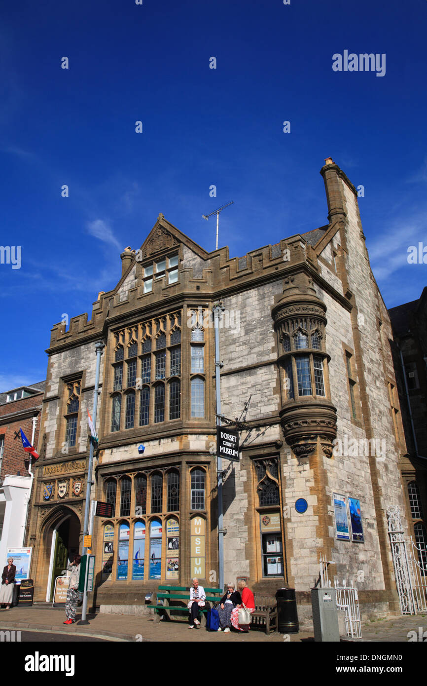 Dorset County Museum, 66 High West Street, Dorchester, Dorset, UK Stock Photo