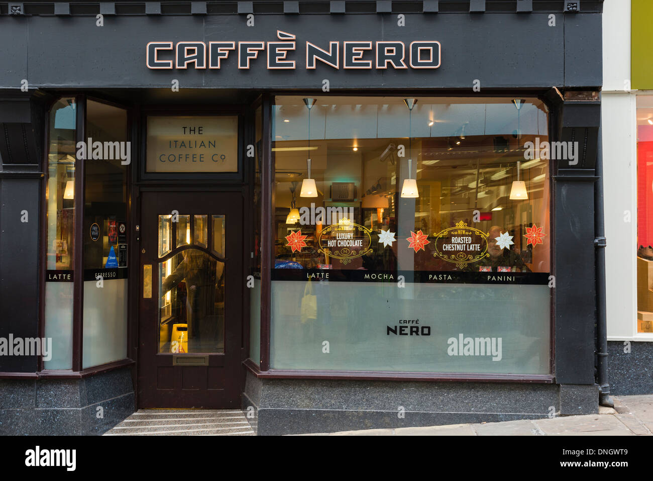 Caffè Nero in Durham Stock Photo