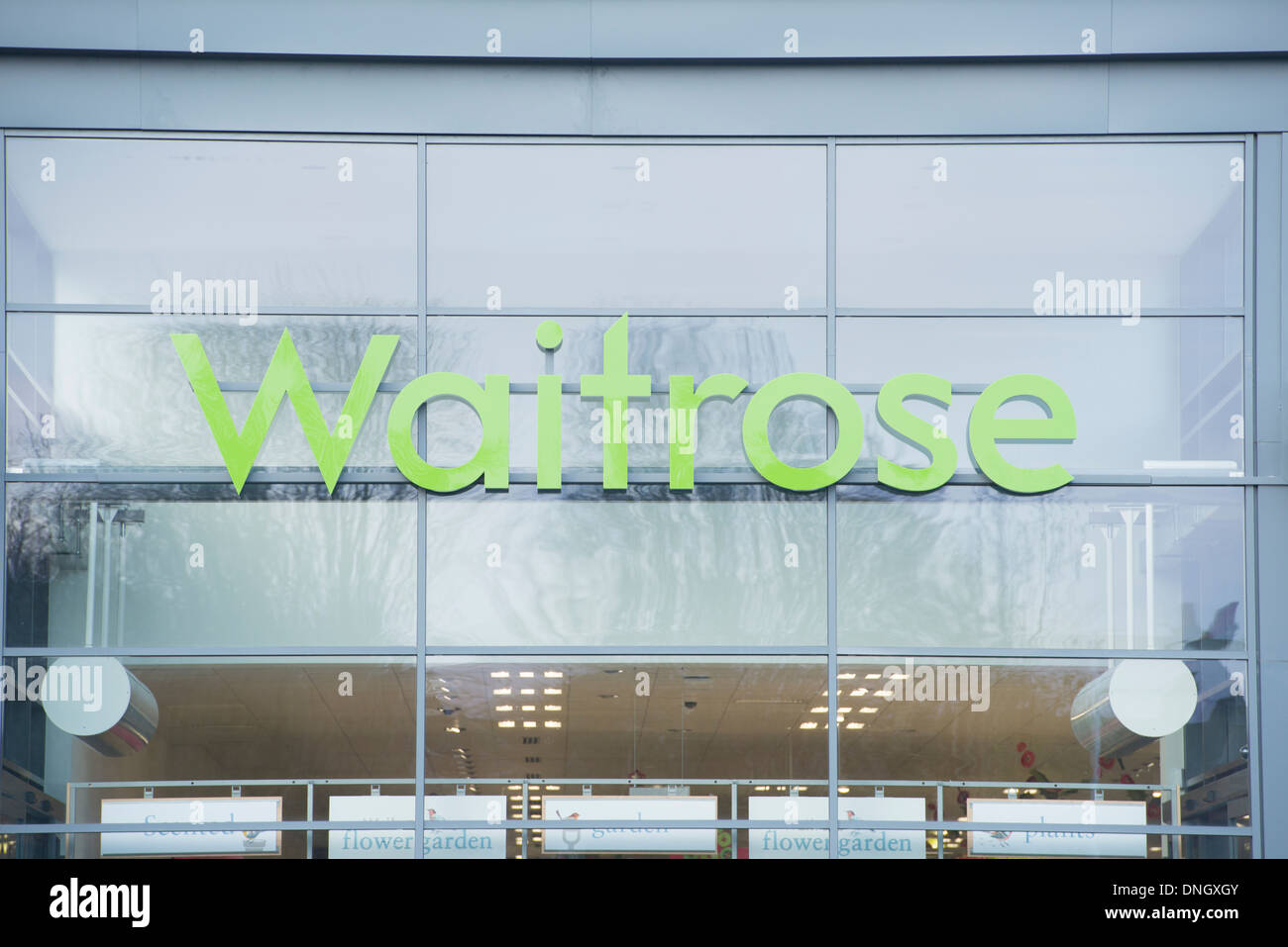 Waitrose supermarket in Chipping Sodbury Gloucestershire Stock Photo
