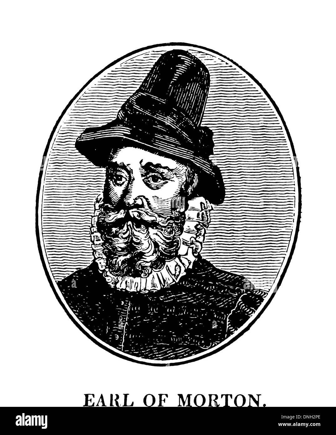 James Douglas of Dalkeith Earl of Morton Stock Photo