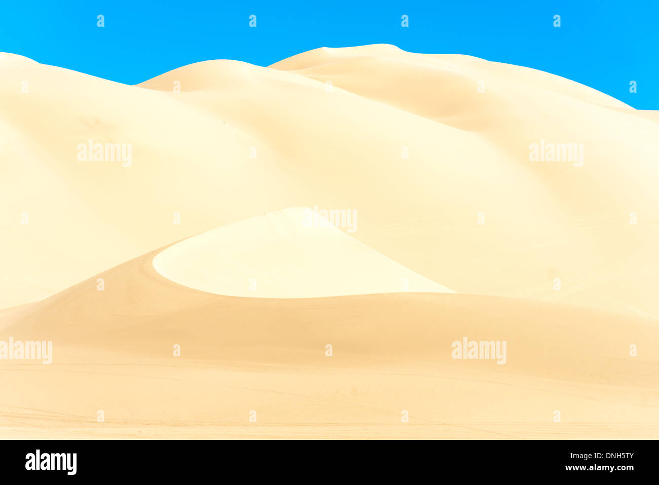 Dumont dunes in California Stock Photo