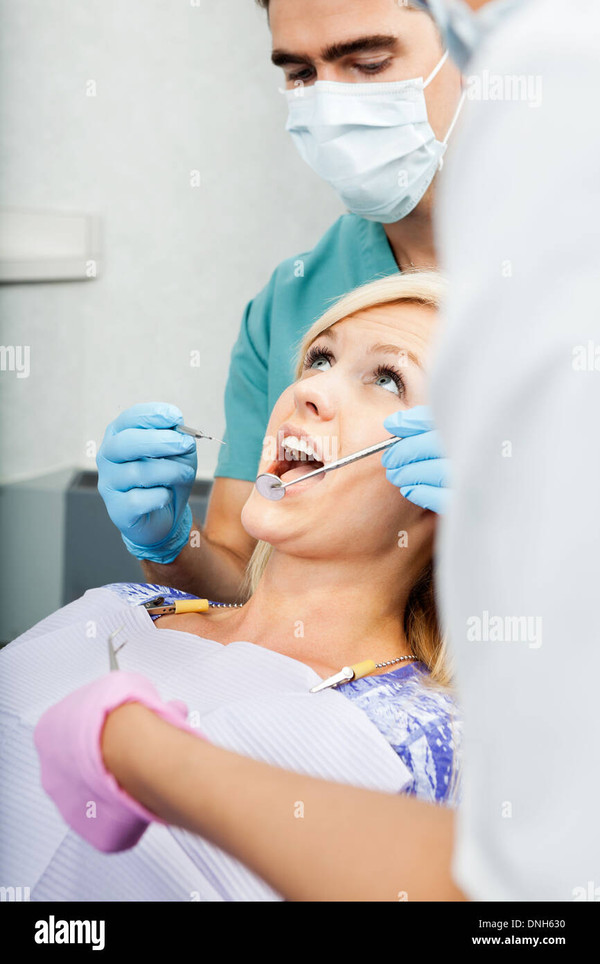 Dental Check Up Stock Photo