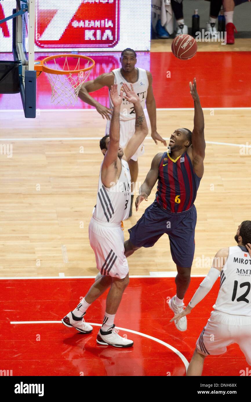 Madrid, Spain. 29th Dec, 2013. The Real Madrid player during ACB