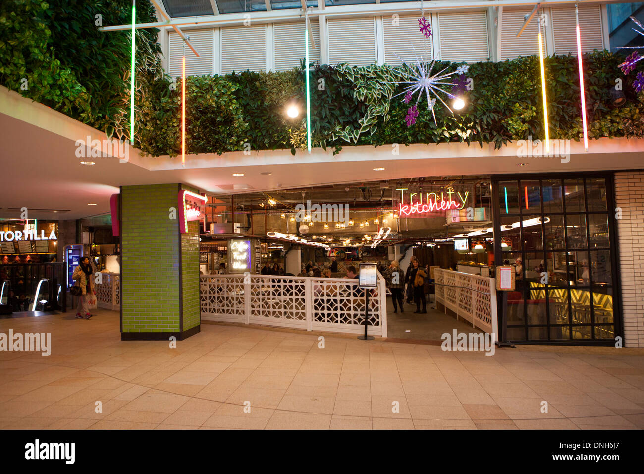 Trinity Kitchen at Trinity Leeds, a shopping and leisure centre in