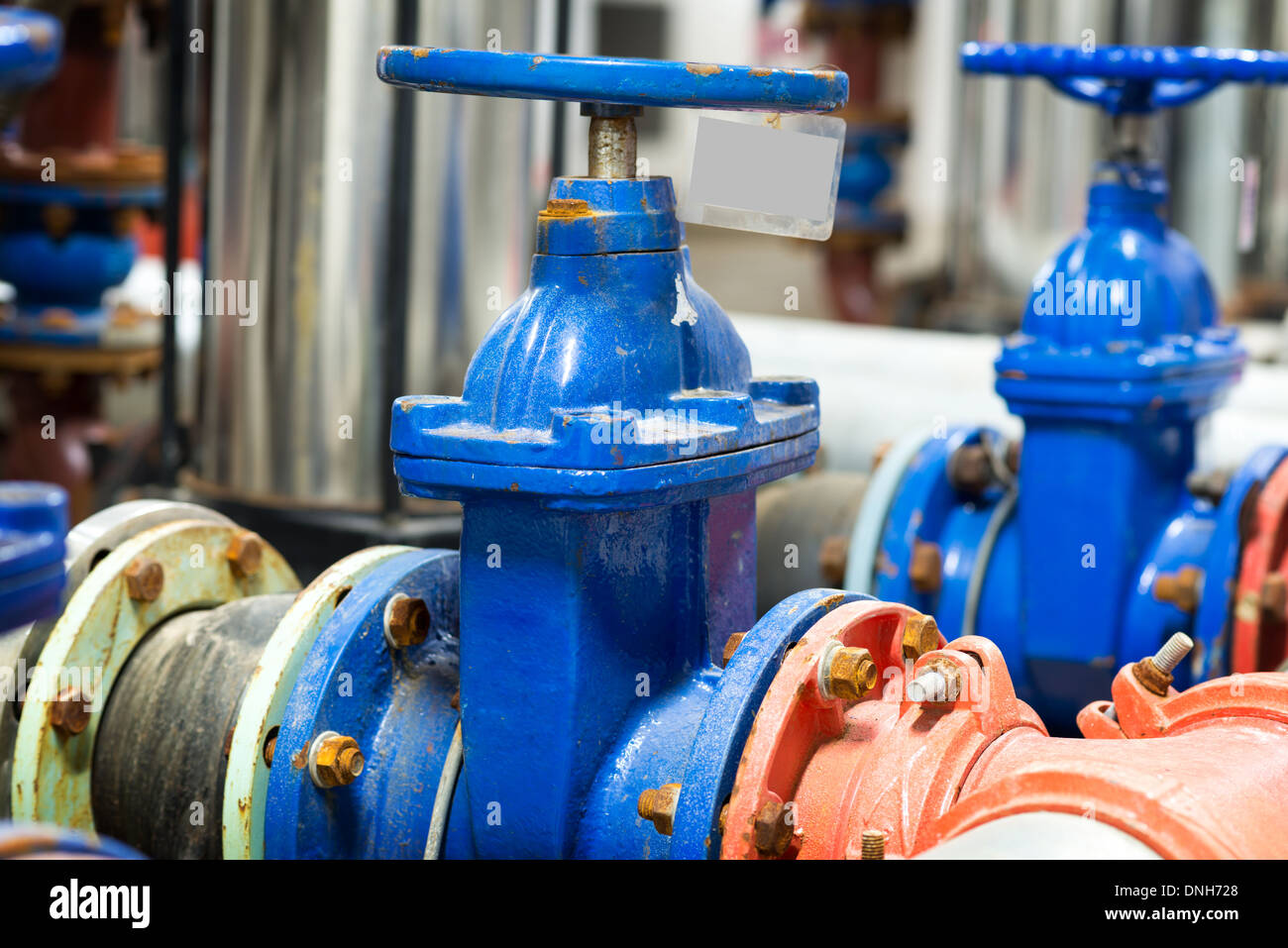 pressure pump for running water in a building Stock Photo Alamy