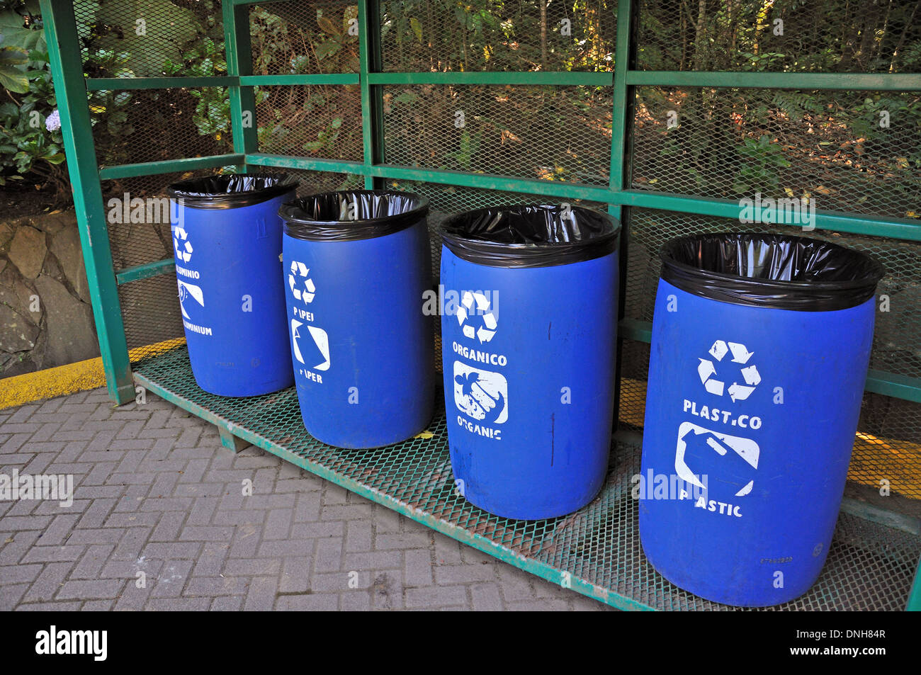 Blue bins hires stock photography and images Alamy