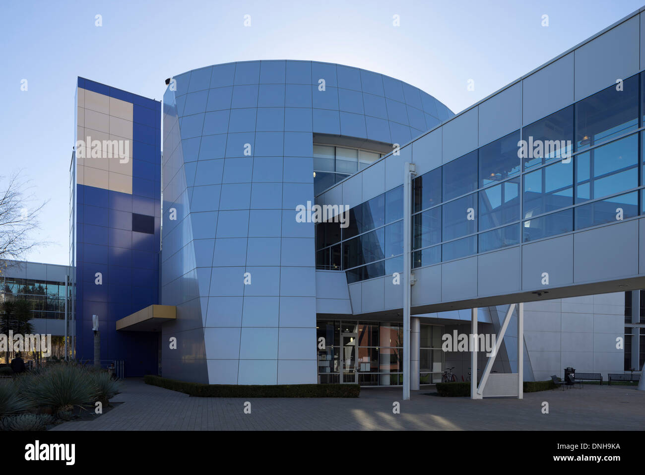 Building on Google headquarters campus. Stock Photo