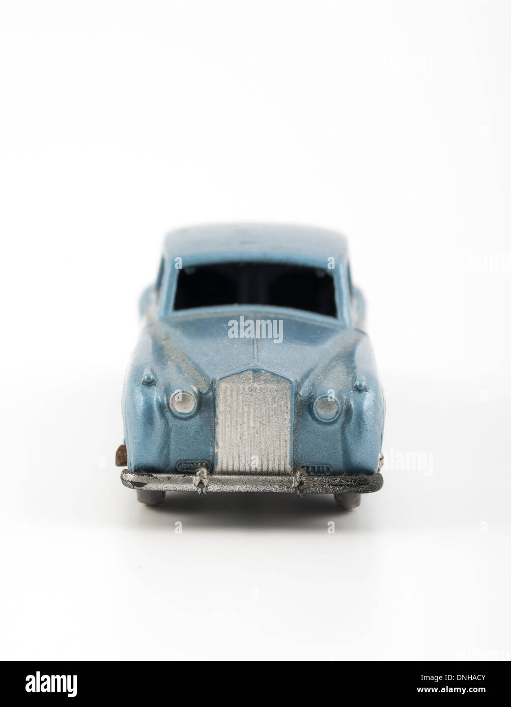 Matchbox Die-cast Toy Cars - #44 Silver Cloud Rolls Royce Produced by Lesney Products United Kingdom from 1953 onwards. Stock Photo