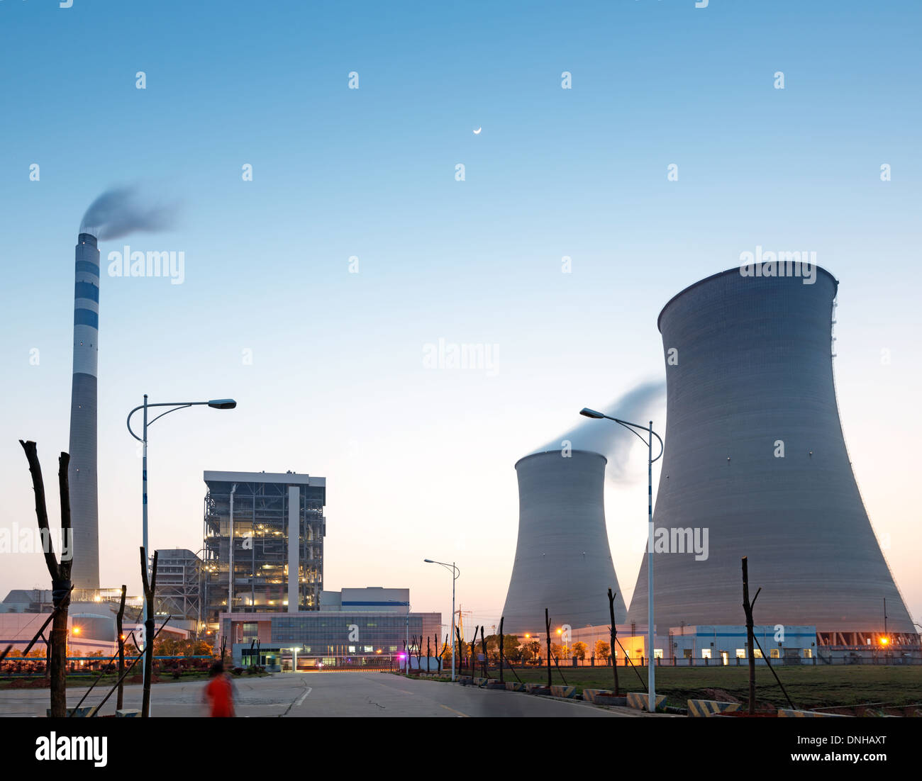 Nuclear energy Stock Photo