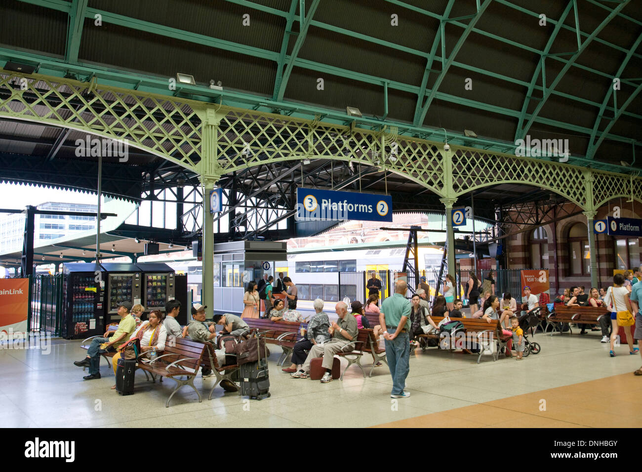 Central railway station in sydney,australia Stock Photo
