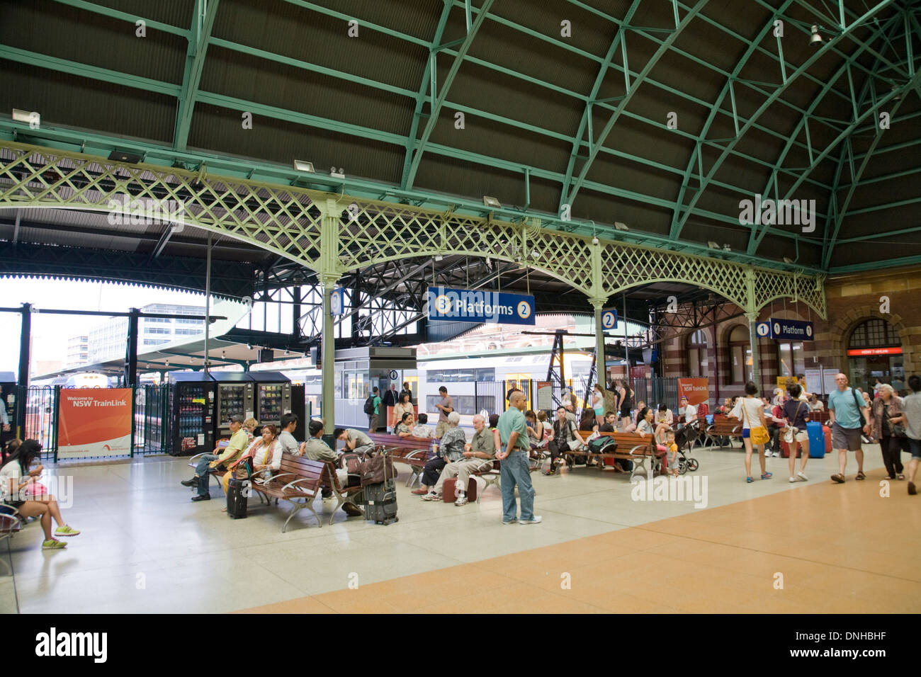 Central railway station in Sydney city centre NSW ,Australia Stock Photo