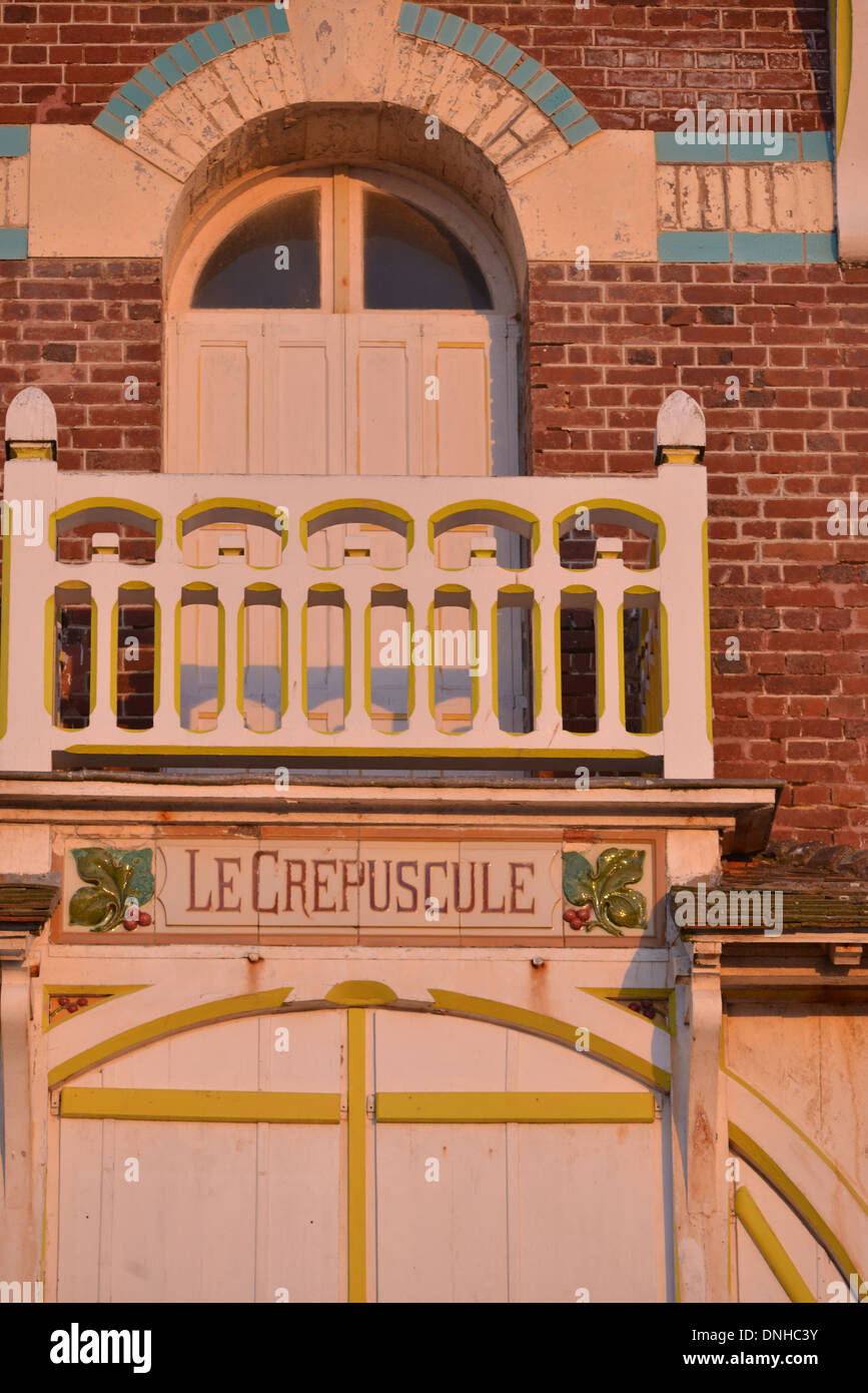 BELLE EPOQUE STYLE VILLAS, TRADITIONAL HOUSES OF MERSLESBAINS, SOMME