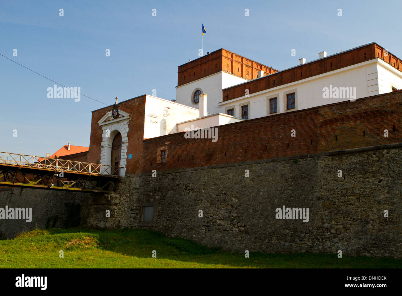 Medieval Dubno Castle 1492. Ukraine Stock Photo - Alamy