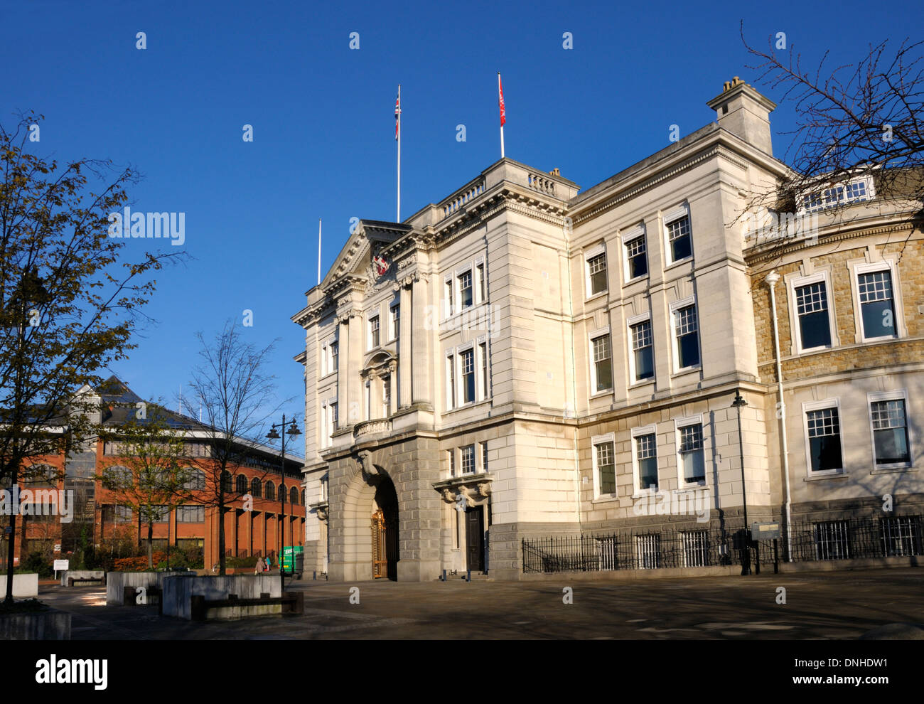 Maidstone, Kent, England, UK. County Hall / Sessions House. HQ of the