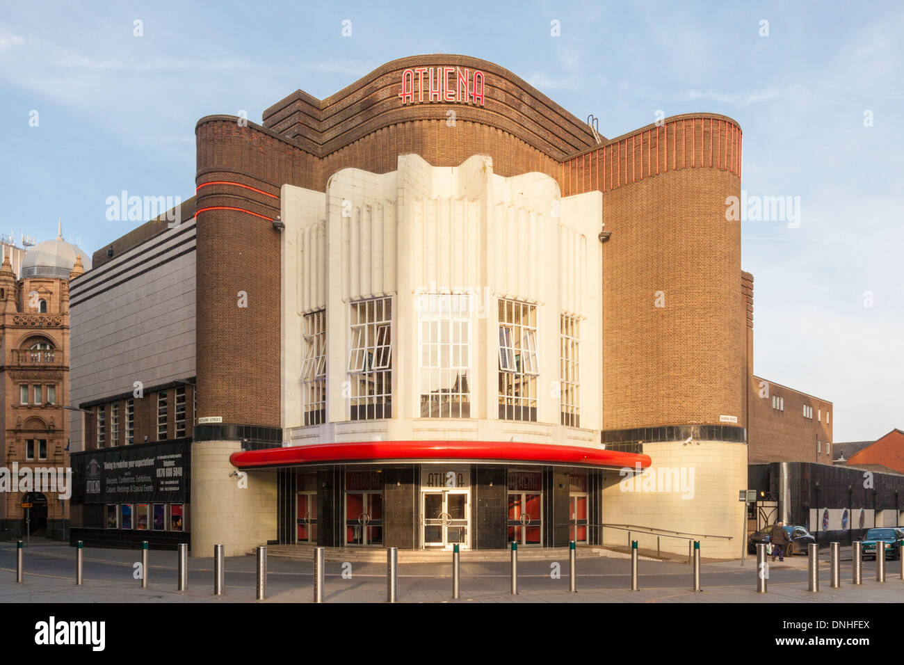 Athena, Leicester, England, UK, designed in the Streamline Moderne style. Stock Photo