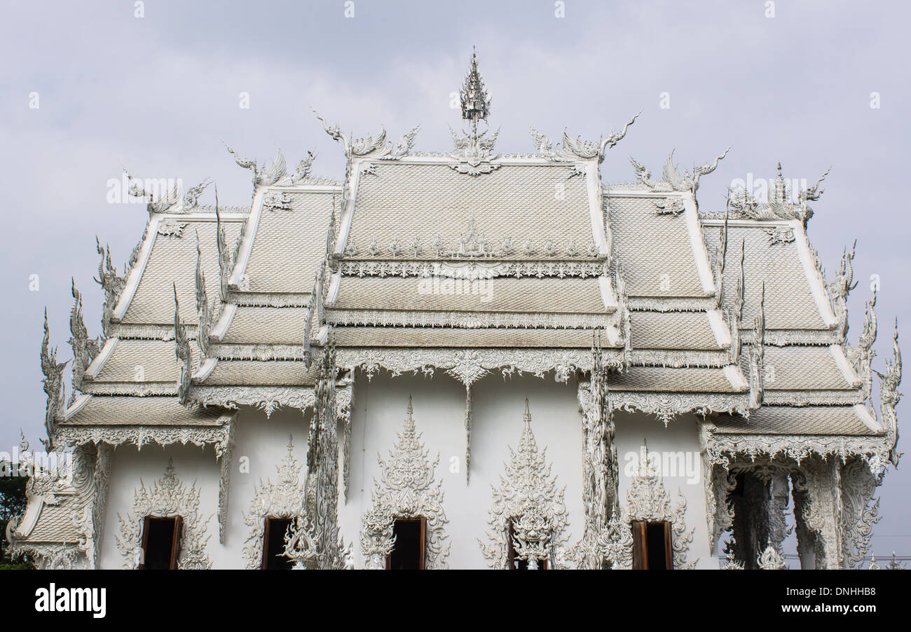 Wat Rong Khun , Thailand White Temple Chiang Rai Province Stock Photo ...